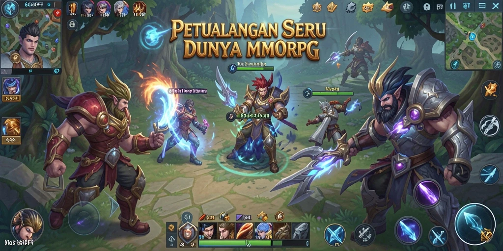 Tangkapan layar gameplay 666FF yang menunjukkan aksi seru dalam MMORPG.