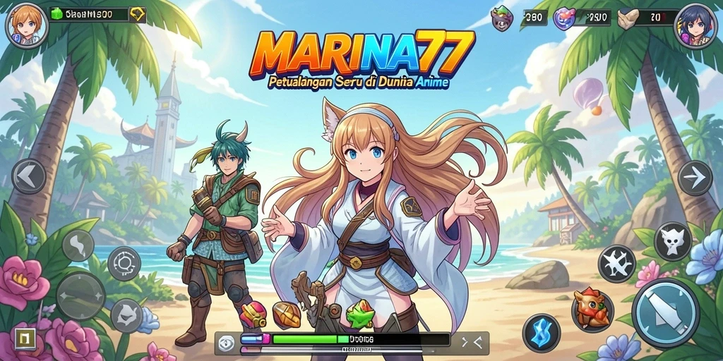 Tampilan gameplay seru dalam <strong>MARINA77</strong> dengan karakter Anime yang menakjubkan.
