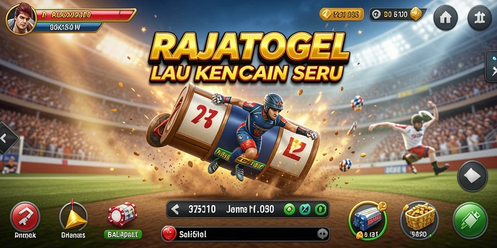 Screenshot gameplay balapan seru di RAJATOGEL.