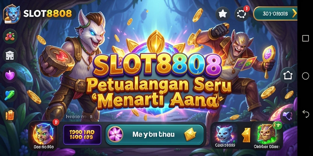 Screenshot dari gameplay SLOT8808 yang menunjukkan aksi mendebarkan.